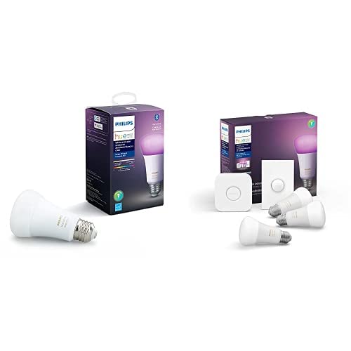Philips Hue White and Color LED Smart Button Starter Kit with